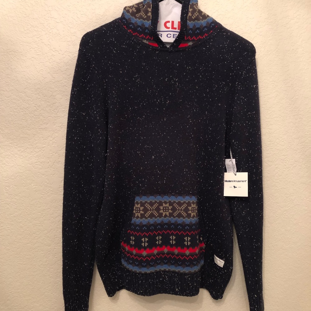 Modern Amusement Hooded Sweater Medium